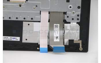 Lenovo 5M10Z27266 C-Cover with keyboard, Spanish, Black, UK