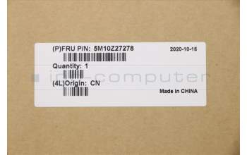 Lenovo 5M10Z27278 MECH_ASM FRU KB Cc_PT_NF_BK_UK_SWE/FIN