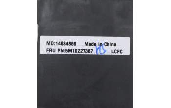 Lenovo 5M10Z27367 MECH_ASM FRU BLKB Cc_PT_FP_BK_UK_DEN