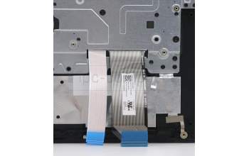 Lenovo 5M10Z27369 C-Cover with keyboard, French, Black, Backlight, Fingerprint, US