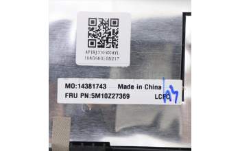 Lenovo 5M10Z27369 C-Cover with keyboard, French, Black, Backlight, Fingerprint, US