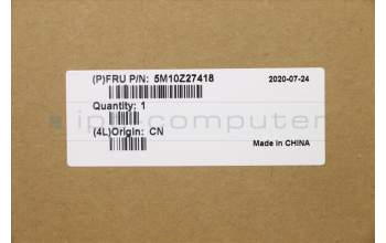 Lenovo 5M10Z27418 MECH_ASM LCD Rear Cover WQHD RGB Mic Deep Black