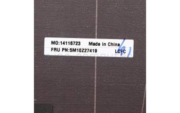 Lenovo 5M10Z27419 MECH_ASM LCD Rear Cover UHD IR Mic Woven HDR Deep Black