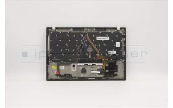 Lenovo 5M10Z27439 C-Cover with keyboard, Brazil Portuguese, Deep Black, WLAN, UK