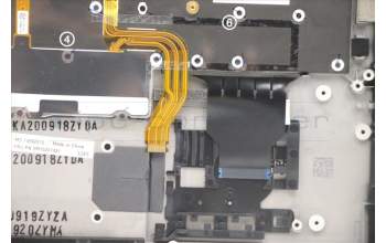 Lenovo 5M10Z27481 C-Cover with keyboard, Nordic, Deep Black, WLAN, UK