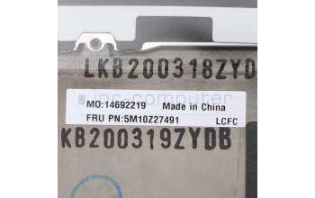 Lenovo 5M10Z27491 MECH_ASM GRP_KBD_BZL_SWE/FIN_WLAN_DB_CHY