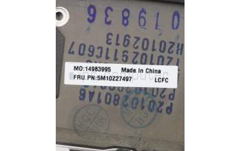 Lenovo 5M10Z27497 MECH_ASM GRP_KBD_BZL_Thai_WLAN_DB_CHY