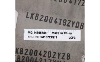 Lenovo 5M10Z27517 MECH_ASM GRP_KBD_BZL_CZE/SLK_WWAN_DB_CHY