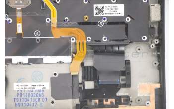 Lenovo 5M10Z27524 C-Cover with keyboard, Estonian, Deep Black, WWAN, UK