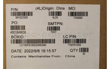 Lenovo 5M10Z33282 MECH_ASM L 82SF PW_BTN_S/G