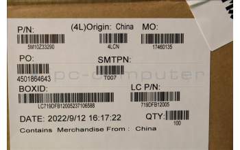 Lenovo 5M10Z33290 MECH_ASM L 82SF PW_BTN_AL_C/G