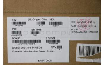 Lenovo 5M10Z37045 MECH_ASM GRP_KBD_BZL_UK ENG_WWAN_DB_TRA