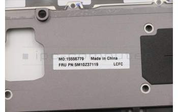 Lenovo 5M10Z37119 C-Cover with keyboard, Russian, Iron Grey, WLAN, US