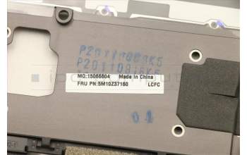 Lenovo 5M10Z37160 MECH_ASM GRP_KBD_BZL_French_WW_IG_CHY