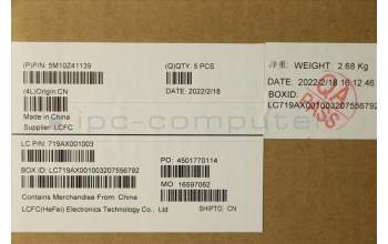 Lenovo 5M10Z41139 MECH_ASM CCov KBD ARA US(LTN)BK FPR