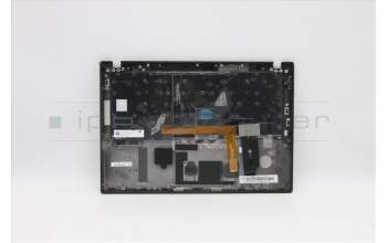 Lenovo 5M10Z41248 C-Cover with keyboard, Arabic, Black, Backlight, US