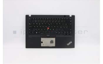 Lenovo 5M10Z41261 MECH_ASM CCov BL KBD CZE/SLK UK(LTN)BK