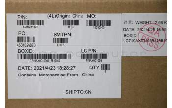 Lenovo 5M10Z41291 MECH_ASM CCov BL KBD HUN UK(SNX)BK