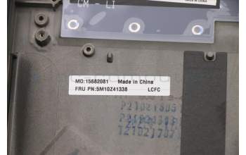 Lenovo 5M10Z41338 C-Cover with keyboard, Turkish, Black, Backlight, UK