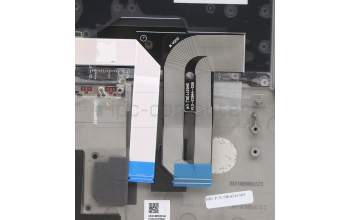 Lenovo 5M10Z41369 C-Cover with keyboard, Danish, Black, Backlight, Fingerprint, UK