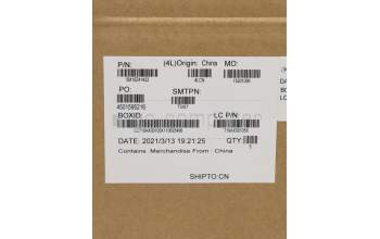 Lenovo 5M10Z41422 C-Cover with keyboard, Portuguese, Black, Backlight, FingerPrint, UK