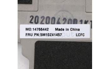 Lenovo 5M10Z41457 C-Cover with keyboard, Arabic, Black, Backlight, Fingerprint, US