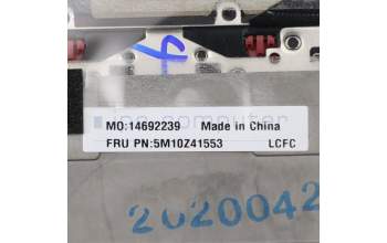 Lenovo 5M10Z41553 MECH_ASM CCov BLKB UK UK(LTN)BK FPR_NFC
