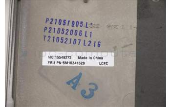 Lenovo 5M10Z41628 C-Cover with keyboard, UK English, Silver, Backlight, Fingerprint, NFC, UK