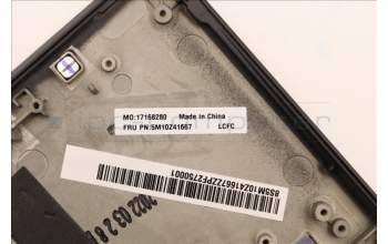 Lenovo 5M10Z41667 MECH_ASM Ccov KBD GER UK(SRX)BK FPR
