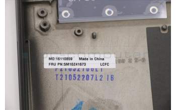 Lenovo 5M10Z41673 MECH_ASM Ccov KBD HUN UK(SRX)BK FPR