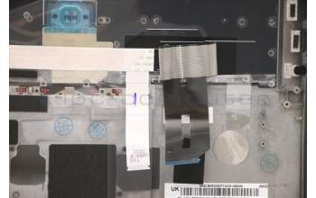 Lenovo 5M10Z41684 C-Cover with keyboard, Spanish LA, Black, FingerPrint, UK