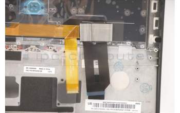 Lenovo 5M10Z54159 C-Cover with keyboard, Arabic, Black, Backlight, US