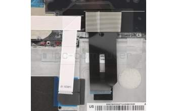 Lenovo 5M10Z54208 MECH_ASM Ccov BKLT KBD RUS US(LTN)BK