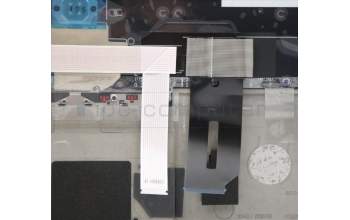 Lenovo 5M10Z54210 C-Cover with keyboard, Slovenian, Black, Backlight, UK