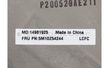 Lenovo 5M10Z54244 MECH_ASM Ccov BKLT KBD DEN UK(LTN)BK FPR