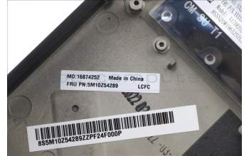 Lenovo 5M10Z54289 MECH_ASM Ccv BLTKBD SWE/FIN UK(SRX)BK FP