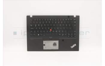 Lenovo 5M10Z54296 C-Cover with keyboard,Turkish,Black,Backlight,FingerPrint