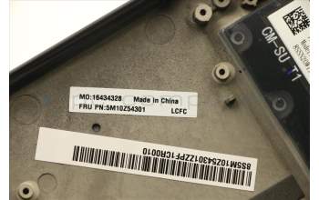 Lenovo 5M10Z54301 MECH_ASM Ccov BKLT KBD UK UK(SRX)BK FPR