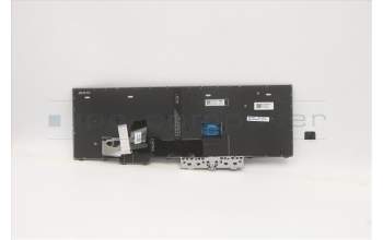 Lenovo 5M10Z54323 MECH_ASM KB w/KB Mlr Num BL(CHY)Belgian
