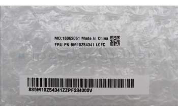 Lenovo 5M10Z54341 MECH_ASM KB w/KB Mlr Num BL(CHY)Greek