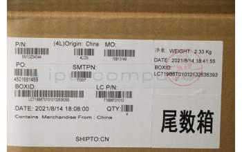 Lenovo 5M10Z54344 MECH_ASM KB w/KB Mlr Num BL(CHY)HUN