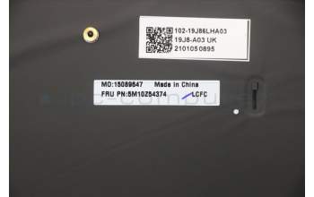 Lenovo 5M10Z54374 MECH_ASM KB w/KB Mlr Num BL(CHY)UK ENG
