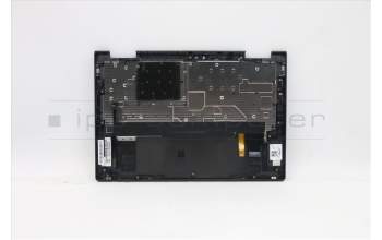 Lenovo 5M10Z54477 C-Abdeckung mit Tastatur, Französisch, Schwarz, Hintergrundbeleuchtung, Fingerabdruck