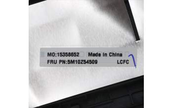 Lenovo 5M10Z54509 MECH_ASM KBD DEN(Pri) Pat UK BK