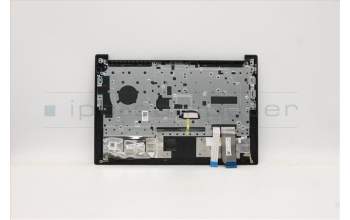 Lenovo 5M10Z54520 C-Cover with keyboard, German, Black