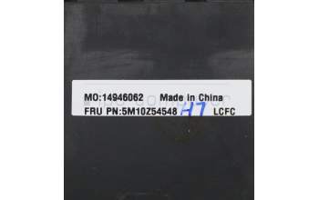 Lenovo 5M10Z54548 MECH_ASM KBD SWE/FIN(Pri) Pat UK BK