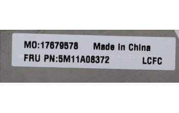 Lenovo 5M11A08372 MECH_ASM FCcover KBD 058 FRA UK(LTN) BF