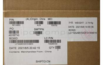 Lenovo 5M11A08501 MECH_ASM FCcover BLT KBD FRA UK(LTN)BF