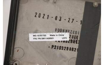 Lenovo 5M11A08501 MECH_ASM FCcover BLT KBD FRA UK(LTN)BF