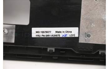 Lenovo 5M11A34870 MECH_ASM KBD IND ENG(Pri) Pat FPR US BK